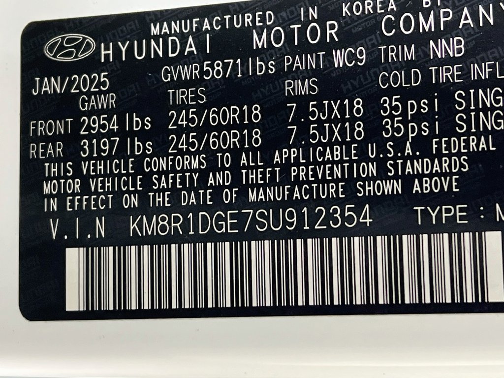 Used 2025 Hyundai Palisade SE AWD/4WD image 28