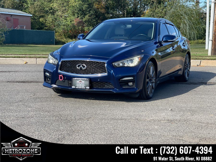 Used 2016 INFINITI Q50 Red Sport 400 AWD/4WD image 2