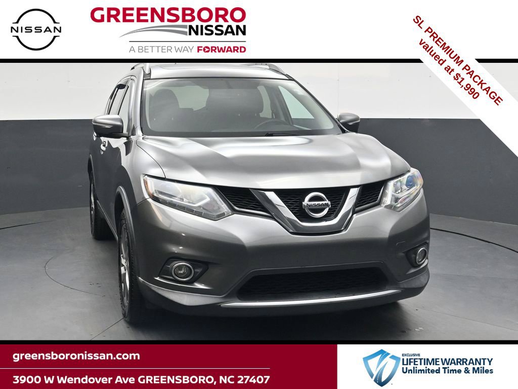 Used 2015 Nissan Rogue SL w/ SL Premium Package FWD 360° Tour