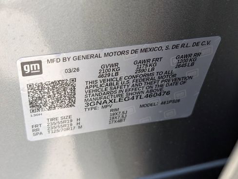 New 2026 Chevrolet Equinox RS w/ LPO, Floor Liner Package FWD image 29