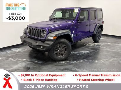 New 2026 Jeep Wrangler Unlimited Sport