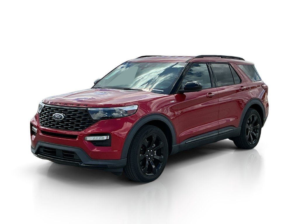 Used 2023 Ford Explorer ST-Line w/ Class IV Trailer Tow Package RWD image 3