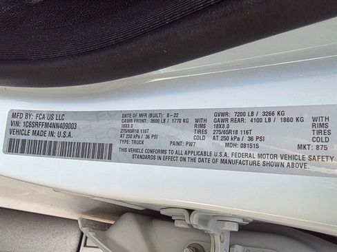 Used 2022 RAM 1500 Big Horn AWD/4WD image 26