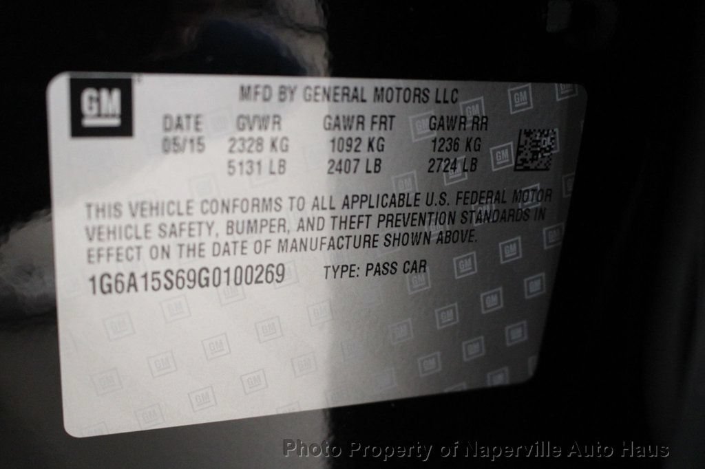 Used 2016 Cadillac CTS V w/ Carbon Fiber Package RWD image 55