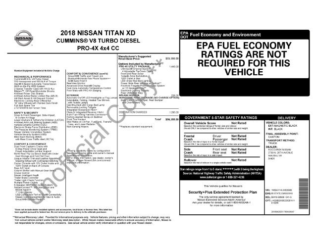 Used 2018 Nissan Titan PRO-4X w/ Pro-4x Utility Package AWD/4WD image 5