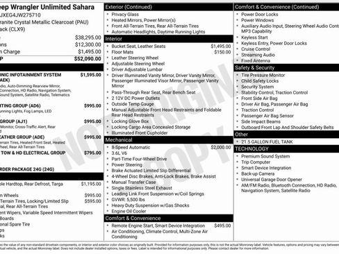 Used 2018 Jeep Wrangler Unlimited Sahara image 7