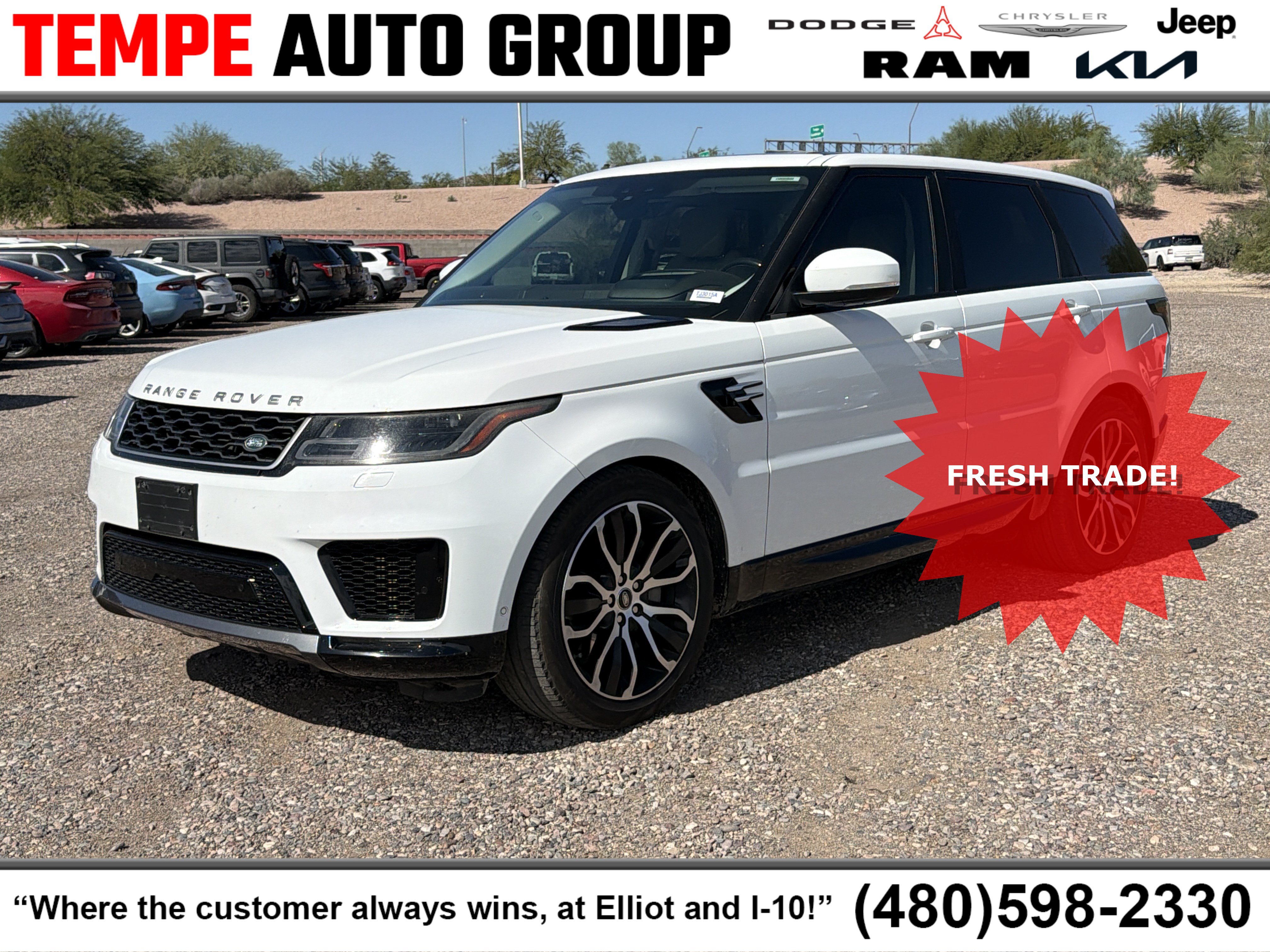 Used 2019 Land Rover Range Rover Sport HSE AWD/4WD image 1