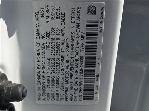 Used 2021 Honda CR-V EX image 25