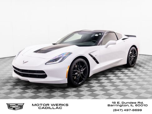 Used 2019 Chevrolet Corvette Stingray Coupe w/ Battery Protection Package RWD image 1