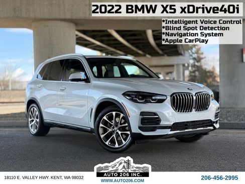 Used 2022 BMW X5 xDrive40i AWD/4WD image 1