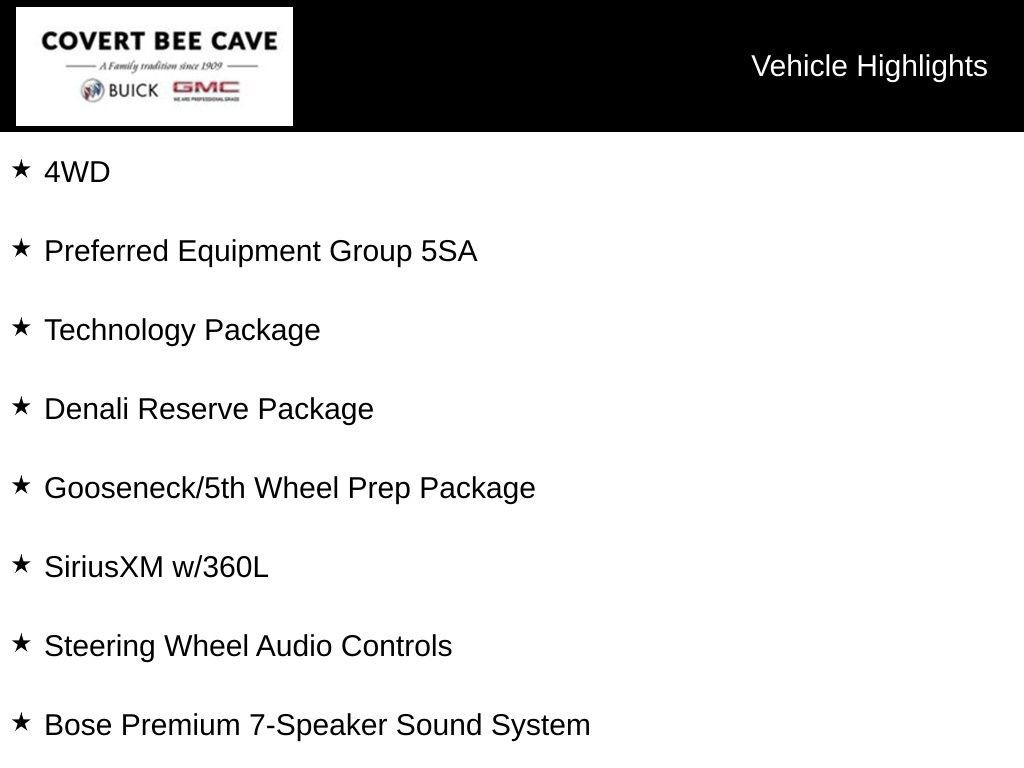Used 2024 GMC Sierra 3500 Denali w/ Denali Reserve Package AWD/4WD image 6