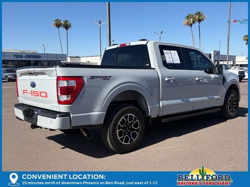 Certified 2023 Ford F150 Lariat w/ Max Trailer Tow Package AWD/4WD image 8
