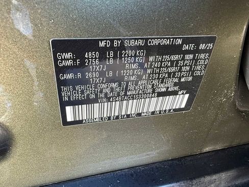 Certified 2025 Subaru Outback Premium w/ Popular Package #1A image 29