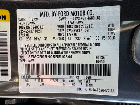 Used 2025 Ford Bronco Sport Big Bend AWD/4WD image 9