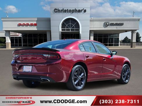 Used 2023 Dodge Charger SXT w/ Blacktop Package AWD/4WD image 3