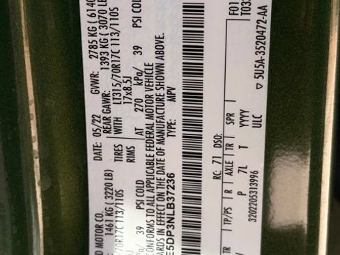 Used 2022 Ford Bronco Wildtrak AWD/4WD image 38