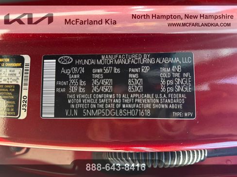 Used 2025 Hyundai Santa Fe Calligraphy image 13