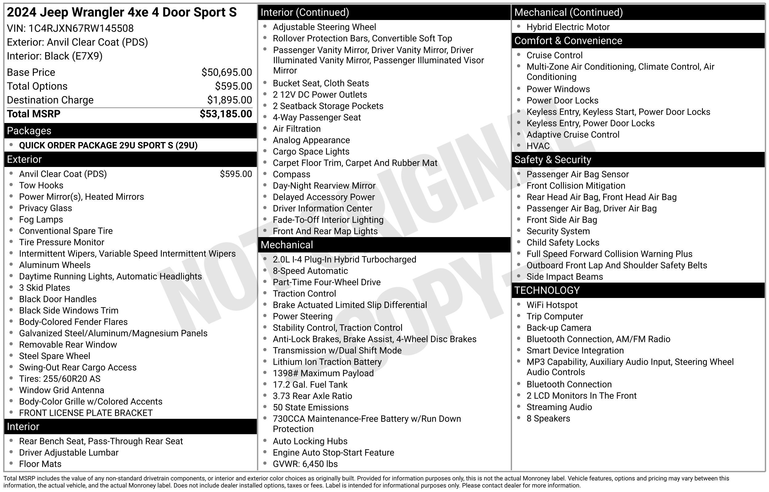 Used 2024 Jeep Wrangler Unlimited AWD/4WD image 2
