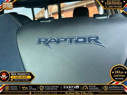 Used 2023 Ford F150 Raptor w/ Blue Interior Package AWD/4WD image 27