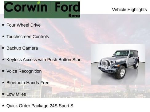Used 2019 Jeep Wrangler Sport image 8
