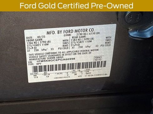 Used 2023 Ford Explorer ST w/ Equipment Group 401A image 33