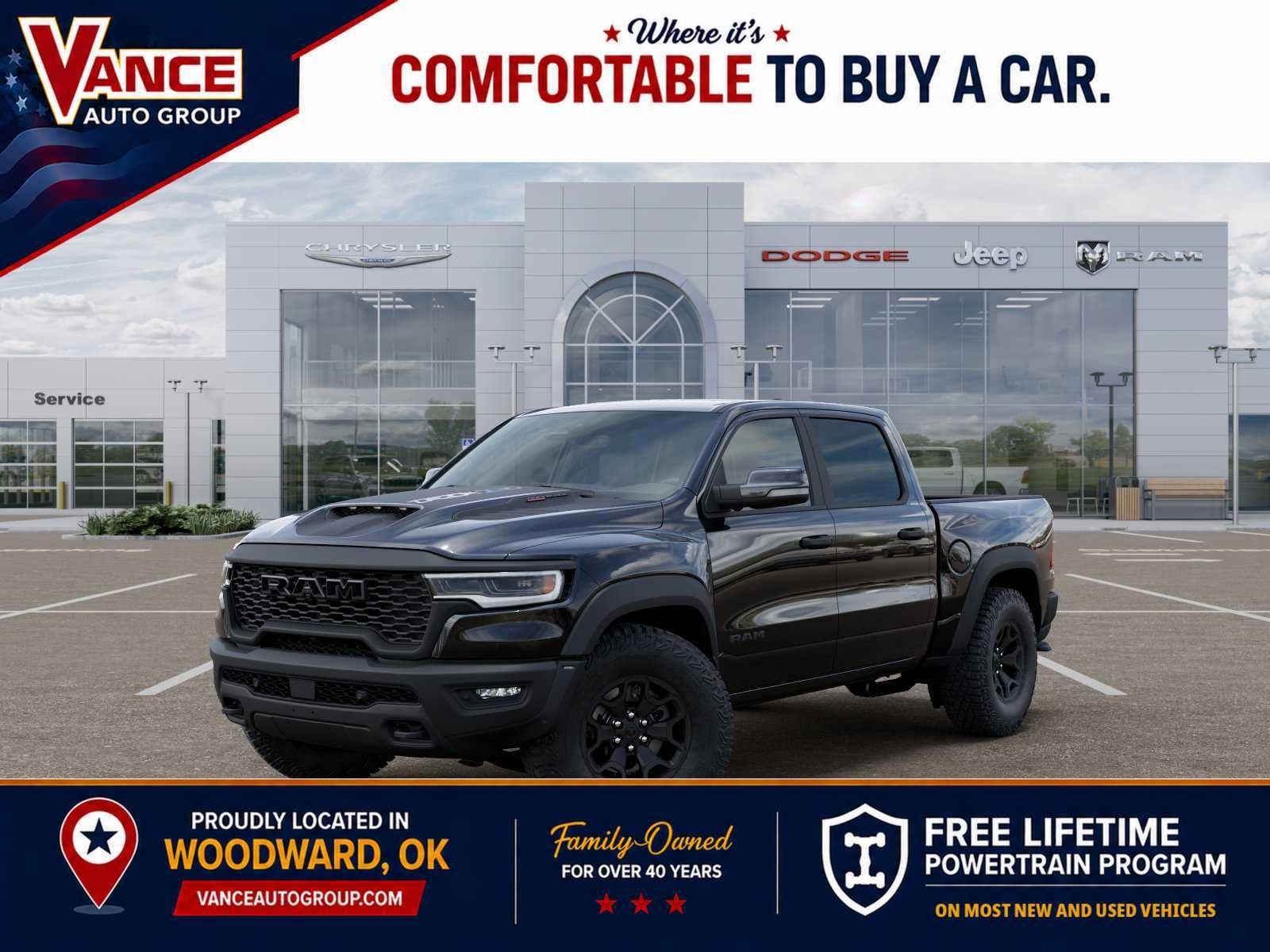 New 2026 RAM 1500 RHO w/ Bed Utility Group AWD/4WD image 1