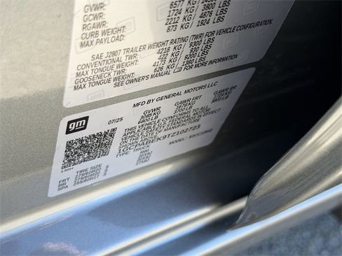 New 2026 Chevrolet Silverado 1500 Custom w/ Turbomax Blackout Package image 38