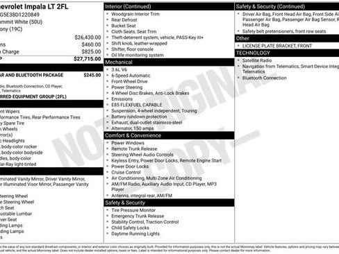 Used 2013 Chevrolet Impala LT image 3