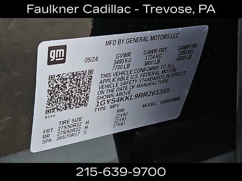Used 2024 Cadillac Escalade ESV Premium Luxury AWD/4WD image 29