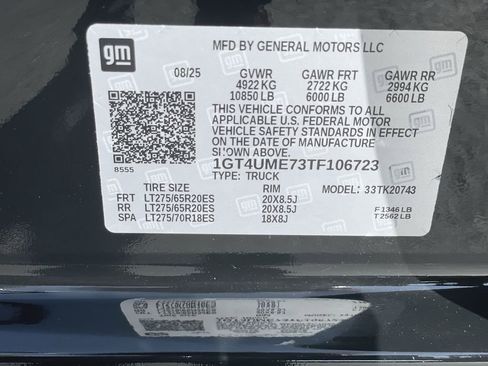 New 2026 GMC Sierra 2500 SLE w/ SLE Value Package; image 42