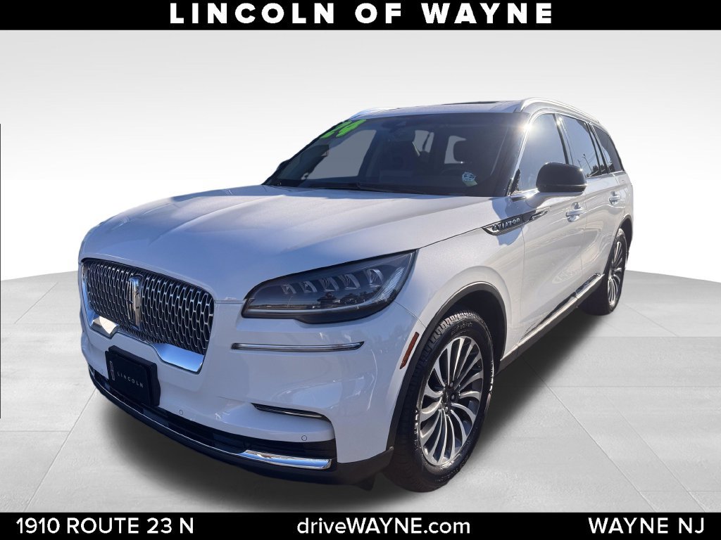 Certified 2024 Lincoln Aviator AWD w/ Premium Package 360° Tour