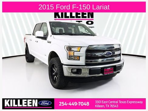 Used 2015 Ford F150 Lariat w/ Equipment Group 501A Mid image 1