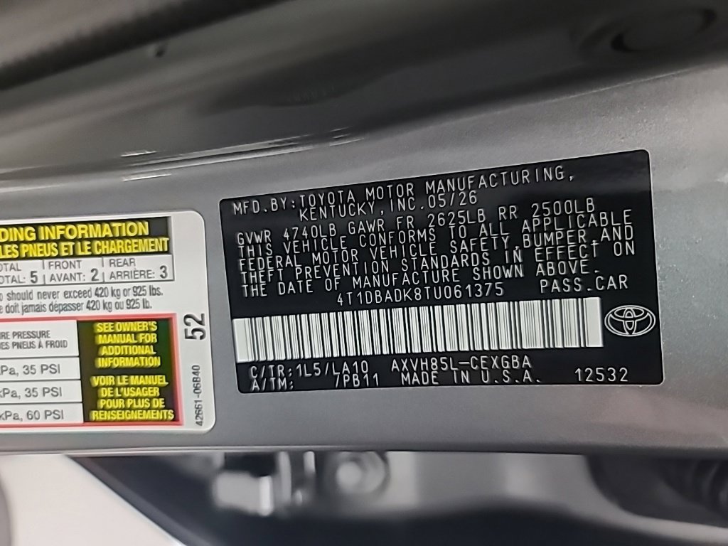 Used 2026 Toyota Camry XLE AWD/4WD image 41