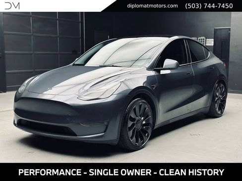 Used 2023 Tesla Model Y Performance AWD/4WD image 1
