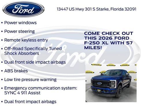 New 2026 Ford F250 XL w/ STX Appearance Package image 25