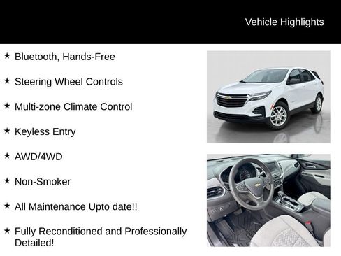 Used 2023 Chevrolet Equinox LS w/ LPO, Floor Liner Package AWD/4WD image 11