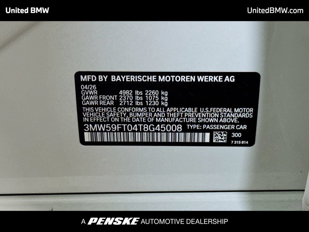 New 2026 BMW M340i w/ Premium Package RWD image 16