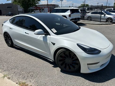 Used 2022 Tesla Model 3 Performance AWD/4WD image 1