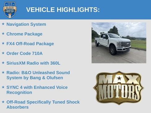 Used 2025 Ford F350 King Ranch w/ Chrome Package AWD/4WD image 6