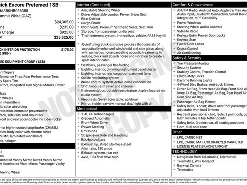 Used 2017 Buick Encore Preferred image 3