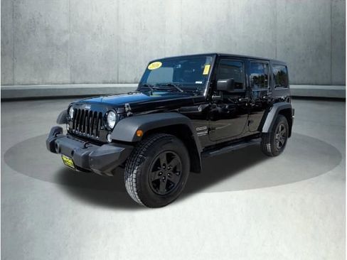 Used 2016 Jeep Wrangler Unlimited Sport w/ Quick Order Package 23S AWD/4WD image 1