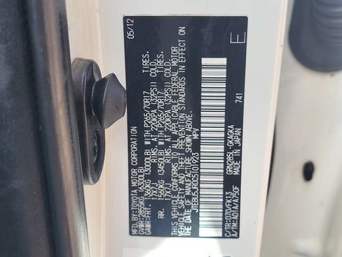 Used 2012 Toyota 4Runner SR5 w/ Convenience Pkg AWD/4WD image 27