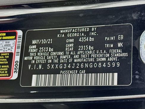 Used 2022 Kia K5 EX w/ EX Premium Package FWD image 27