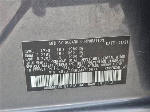 Used 2021 Subaru Impreza 2.0i AWD/4WD image 23