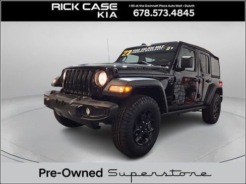 Used 2022 Jeep Wrangler Unlimited Sport image 1