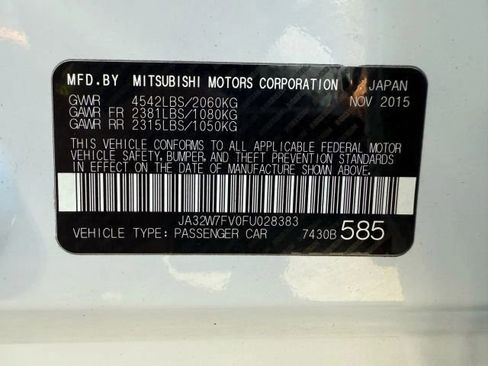 Used 2015 Mitsubishi Lancer Evolution Final Edition image 35