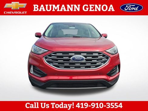 Used 2023 Ford Edge Titanium w/ Class II Trailer Tow Package AWD/4WD image 11