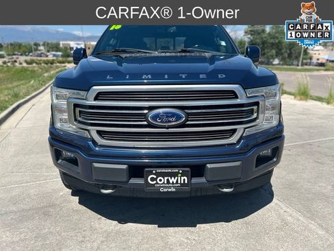 Used 2018 Ford F150 Limited w/ Trailer Tow Package AWD/4WD image 2