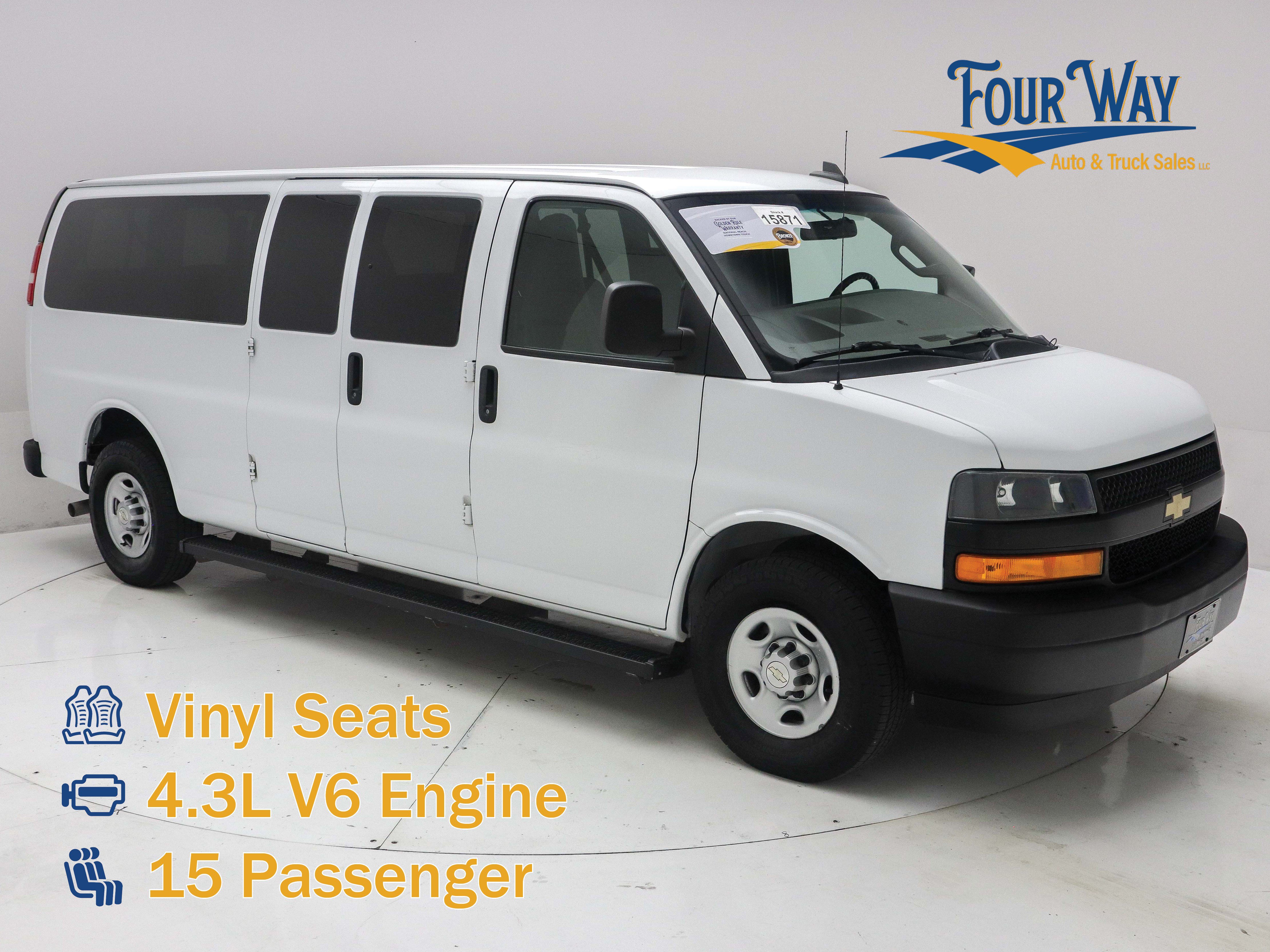 Used 2021 Chevrolet Express 3500 LS RWD image 1
