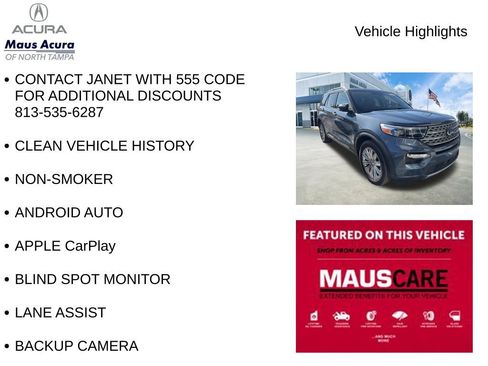 Used 2021 Ford Explorer Limited w/ Hybrid Equipment Group 310A image 8